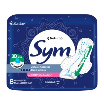 Absorvente Sym Noturno com Abas