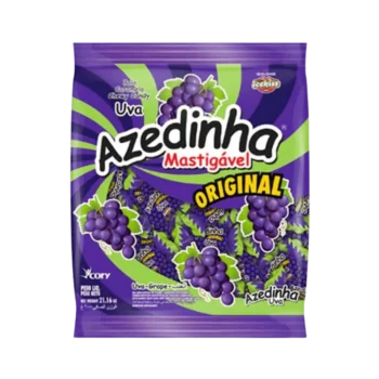 Bala Icekiss Azedinha Mastigável Uva