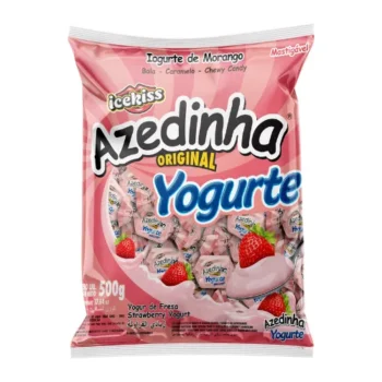 Bala Icekiss Azedinha Mastigável Yogurte